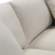 Rowe Furniture Bradford Neutral Performance Fabric 88” Sofa ~ Express Collection