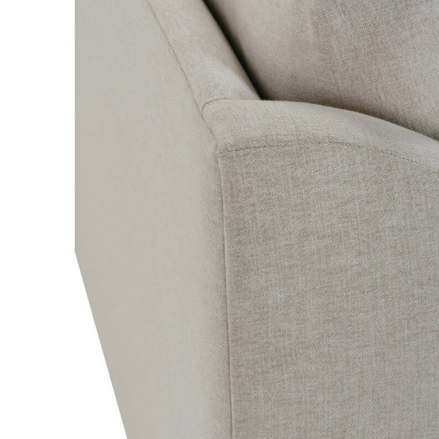Rowe Furniture Bradford Neutral Performance Fabric 88” Sofa ~ Express Collection