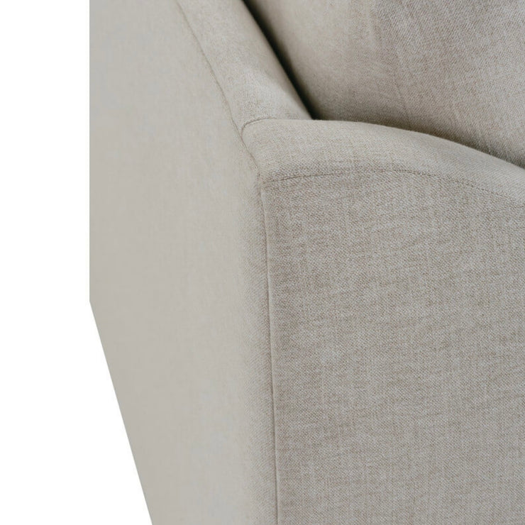 Rowe Furniture Bradford Neutral Performance Fabric 88” Sofa ~ Express Collection