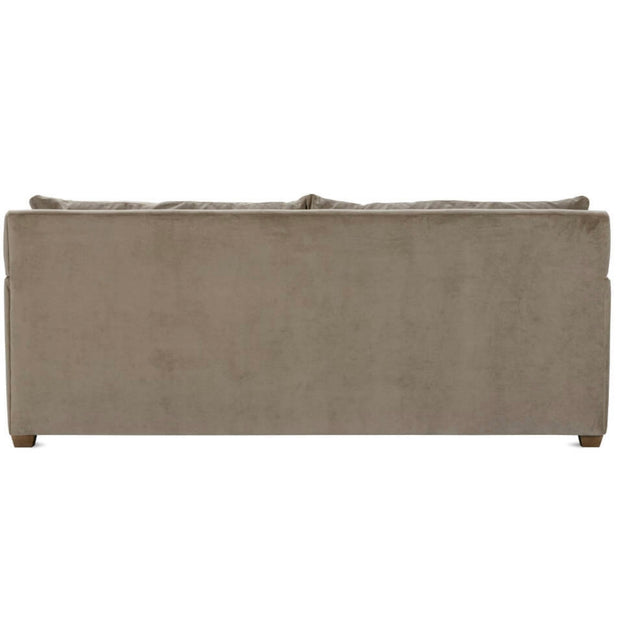 Rowe Furniture Lilah Fawn Brushed Velvet 89” Sofa ~ Express Collection