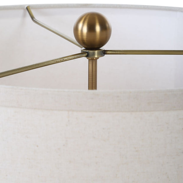 Uttermost Cardoni Smoke Gray Table Lamp