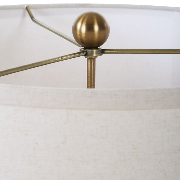 Uttermost Cardoni Smoke Gray Table Lamp