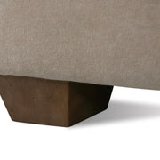 Rowe Furniture Lilah Fawn Brushed Velvet 89” Sofa ~ Express Collection