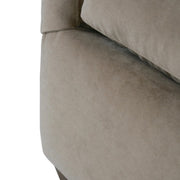 Rowe Furniture Lilah Fawn Brushed Velvet 89” Sofa ~ Express Collection