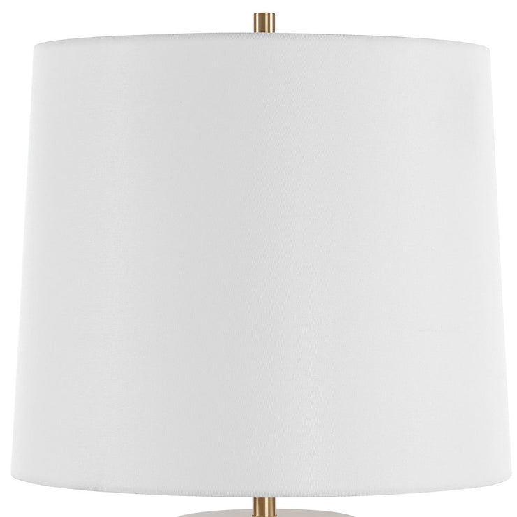 Uttermost Trentino Frosted Black Table Lamp