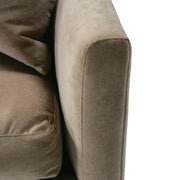 Rowe Furniture Lilah Fawn Brushed Velvet 89” Sofa ~ Express Collection