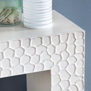 Crestview Collection Malibu White Modern Console Table