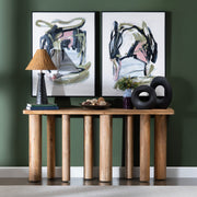 Crestview Collection Cairo Wood Console Table