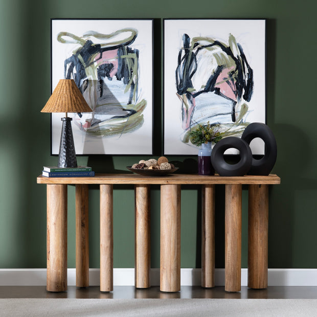 Crestview Collection Cairo Wood Console Table