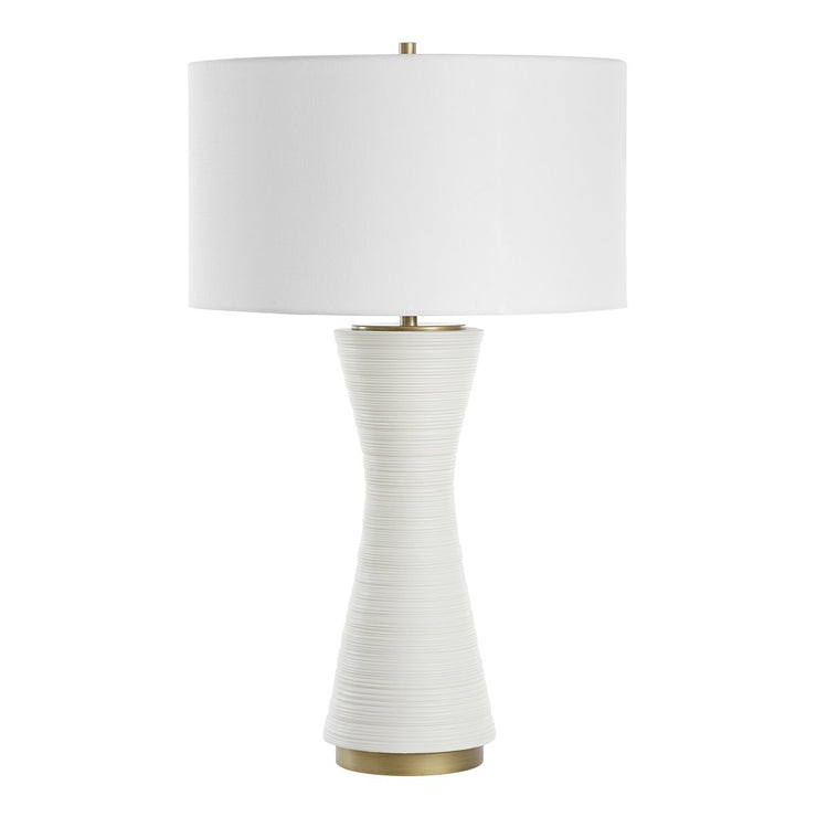 Uttermost Ridgeline Warm White Matte Table Lamp