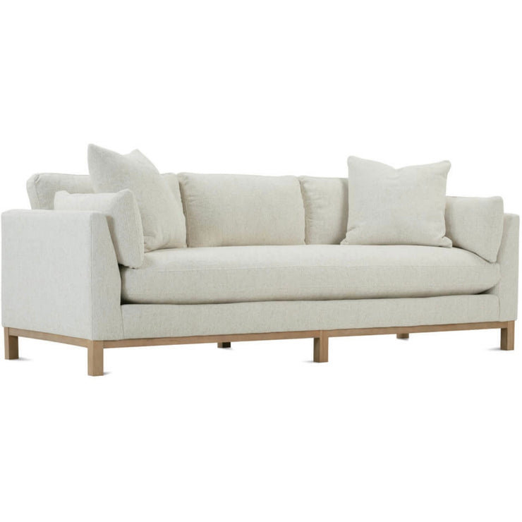 Rowe Furniture Boden Performance Fabric Bench Seat  99” Sofa ~ Express Collection