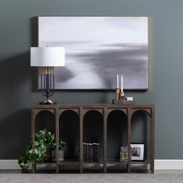 Crestview Collection Gotham Mango Wood Console Table