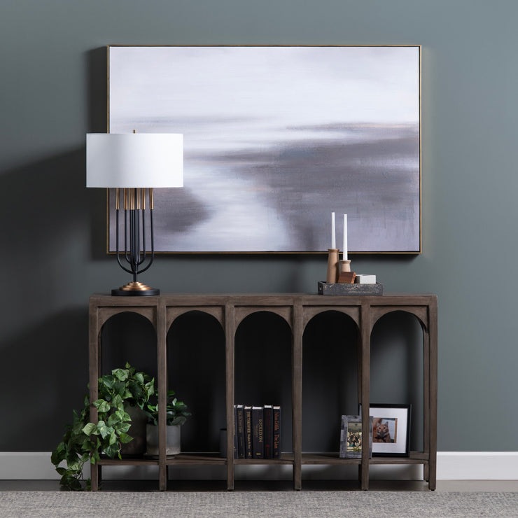 Crestview Collection Gotham Mango Wood Console Table