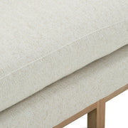 Rowe Furniture Boden Performance Fabric Bench Seat  99” Sofa ~ Express Collection