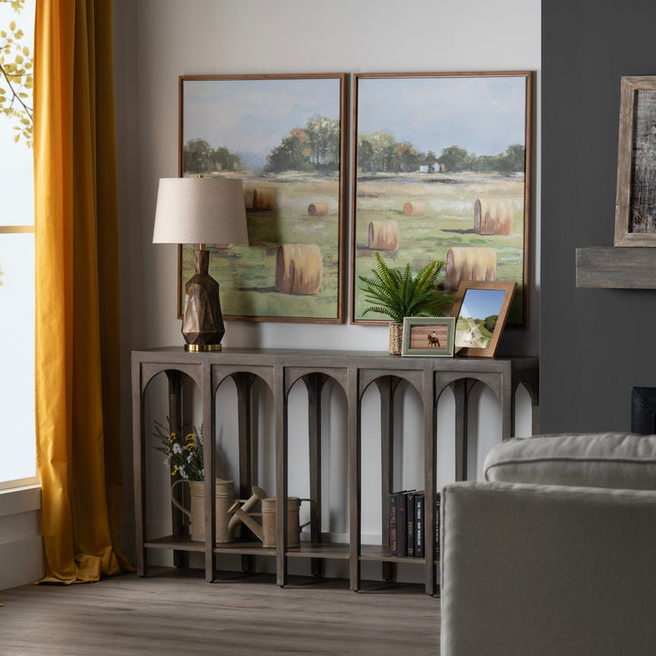 Crestview Collection Gotham Mango Wood Console Table