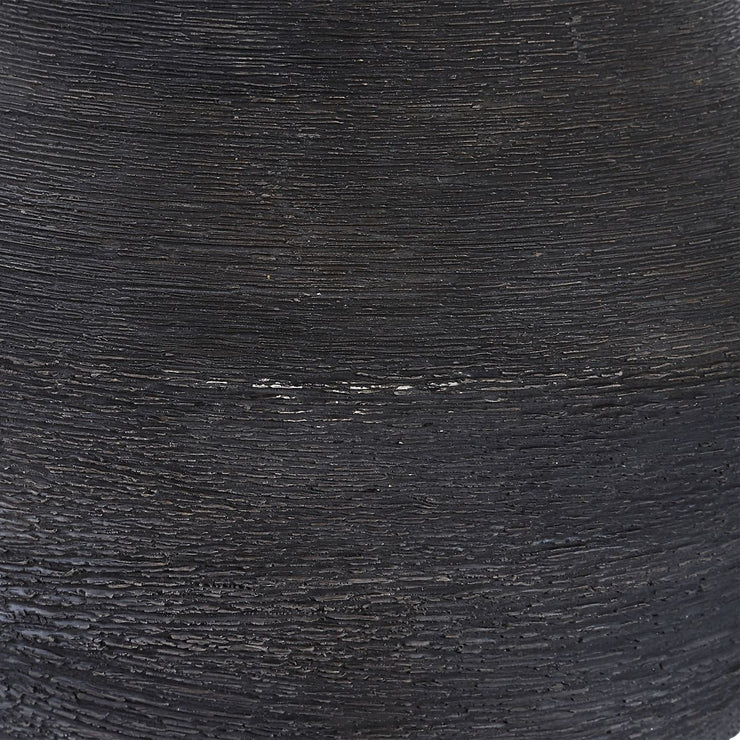 Uttermost Heston Dark Charcoal Table Lamp