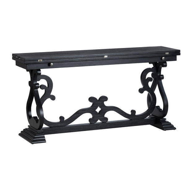 Crestview Collection Ashleigh Flip Out Console Table