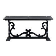 Crestview Collection Ashleigh Flip Out Console Table