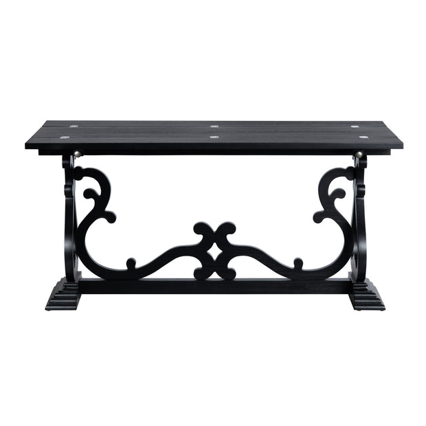 Crestview Collection Ashleigh Flip Out Console Table