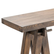 Crestview Collection Landau Rustic Modern Console Table