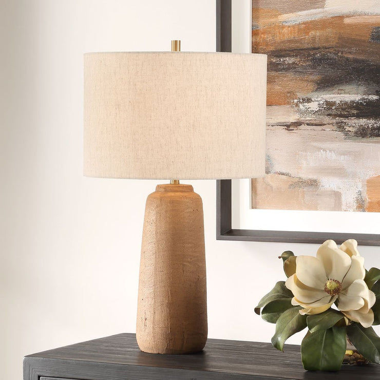 Uttermost Ayda Warm Terracotta Finish Table Lamp