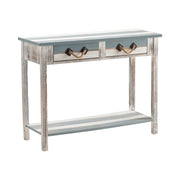 Crestview Collection Nantucket Weathered Woof Console Table