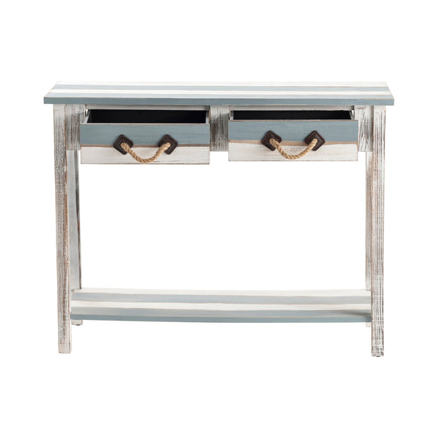 Crestview Collection Nantucket Weathered Woof Console Table