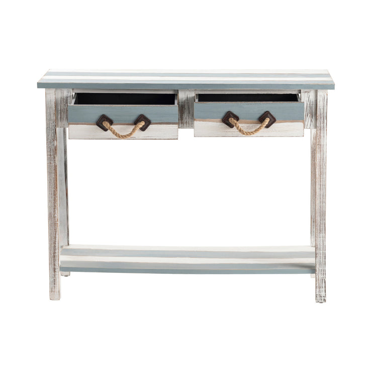 Crestview Collection Nantucket Weathered Woof Console Table