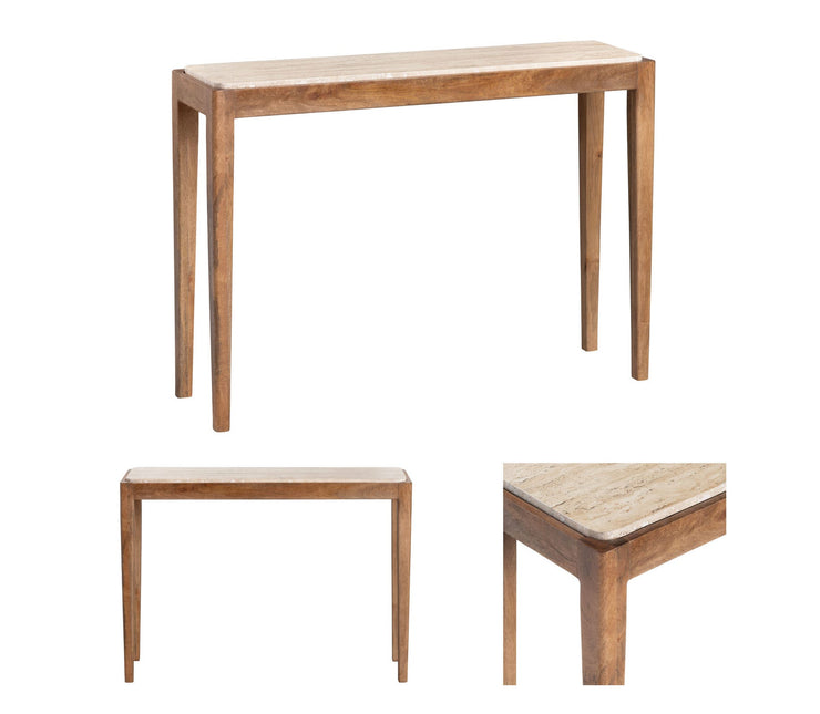 Crestview Collection Liam Mango Wood Console Table