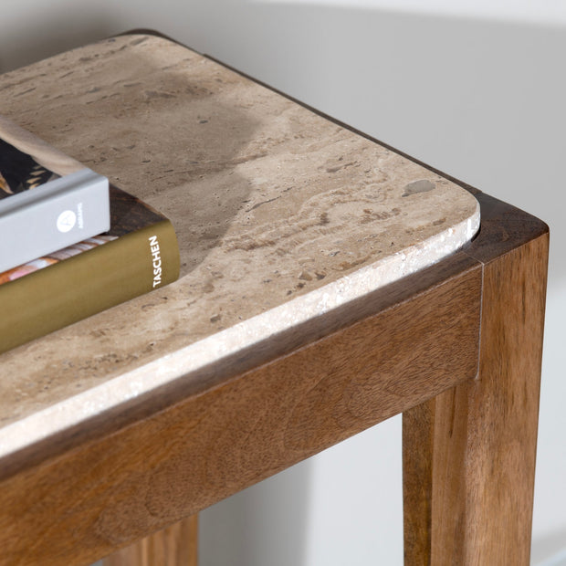 Crestview Collection Liam Mango Wood Console Table