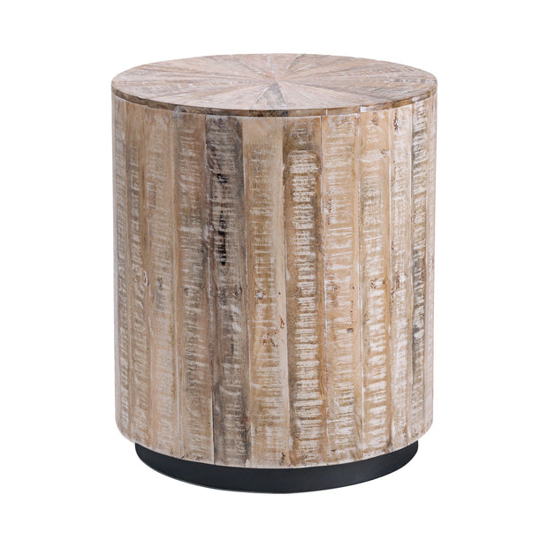 Crestview Collection Bengal Manor Organic Modern Round End Table