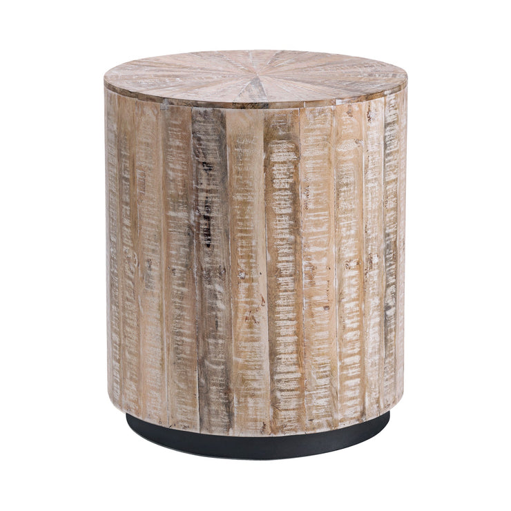 Crestview Collection Bengal Manor Organic Modern Round End Table