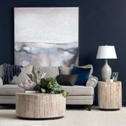 Crestview Collection Bengal Manor Organic Modern Round End Table