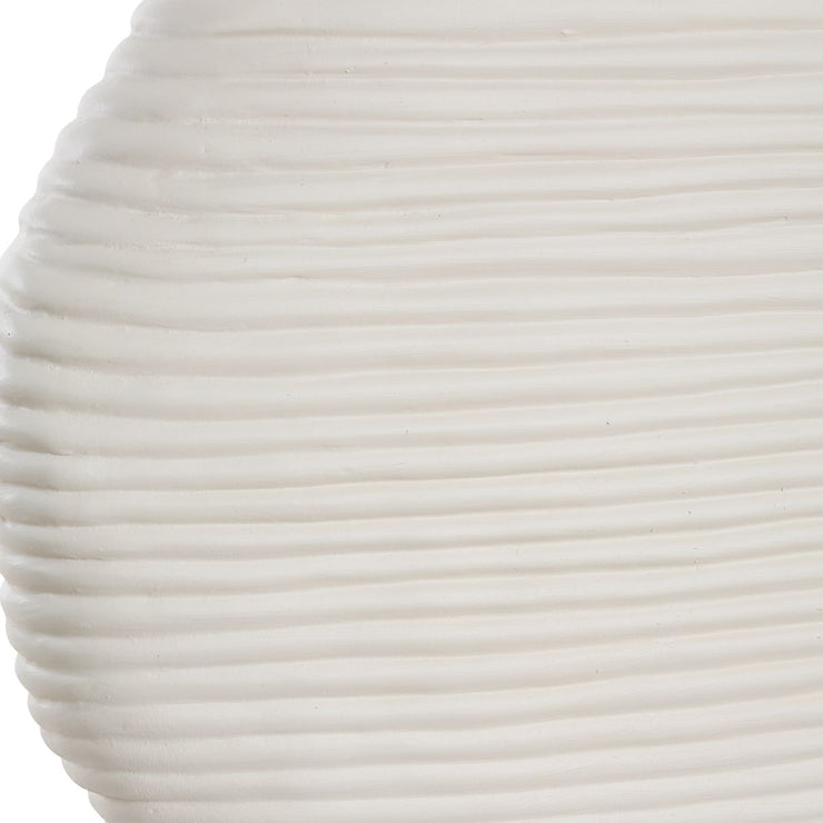 Uttermost Duostacked Warm White Finish  Table Lamp