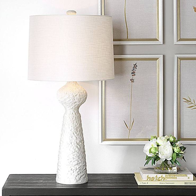 Uttermost Sonata Stone Ivory Table Lamp