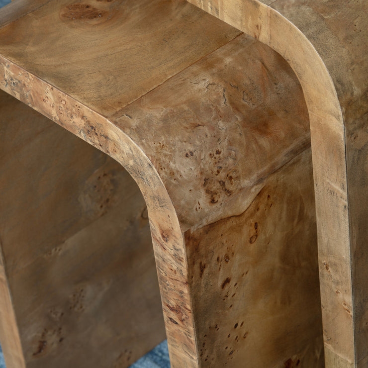 Crestview Collection Richmond Burl Wood Nesting End Tables