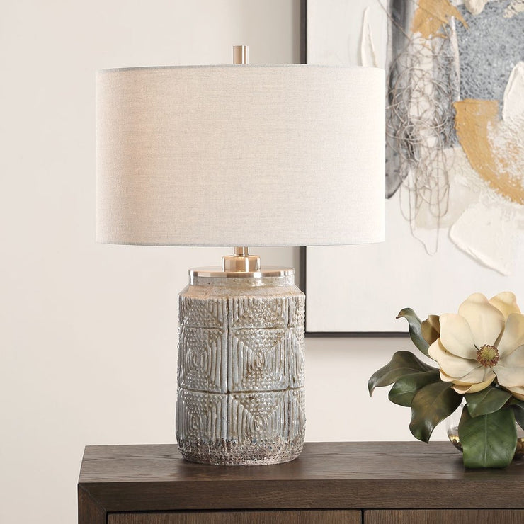 Uttermost Graydon Dusty Gray Table Lamp