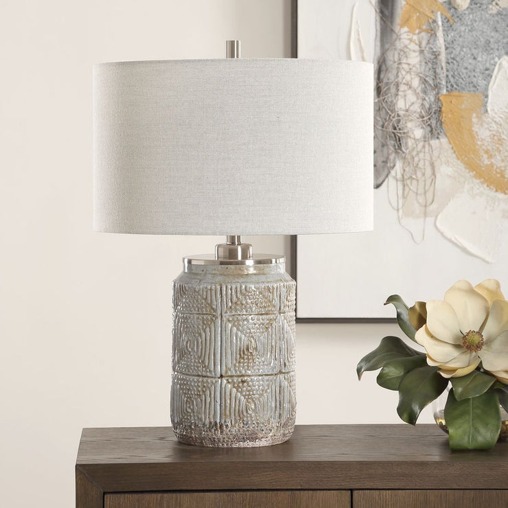 Uttermost Graydon Dusty Gray Table Lamp