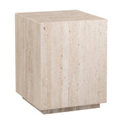 Crestview Collection Palermo Modern Natural Marble End Table