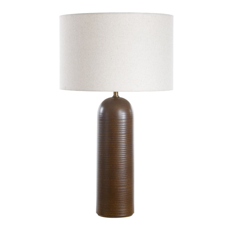 Uttermost Trexler Rich Cocoa Brown Table Lamp