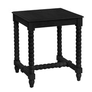 Crestview Collection Meridian Black End Table