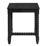 Crestview Collection Meridian Black End Table