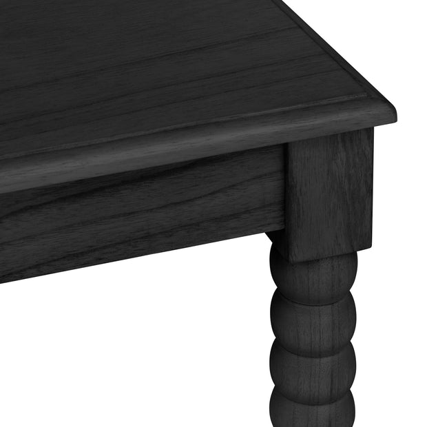 Crestview Collection Meridian Black End Table