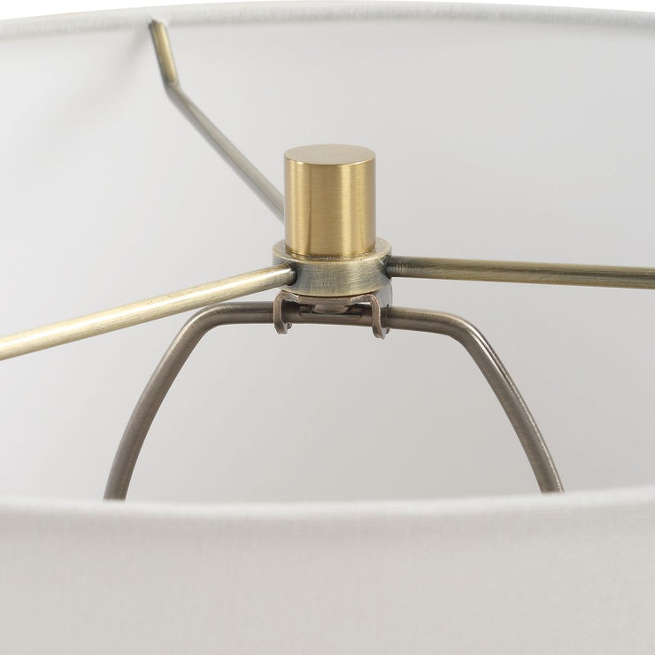 Uttermost Whitecap Blend of Rustic Tones Table Lamp