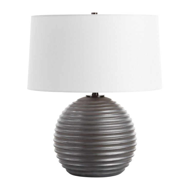 Uttermost Chelsom Satin Dark Bronze Glazed Table Lamp