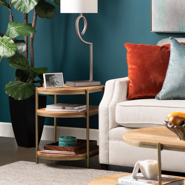 Crestview Collection Rockwell End Table
