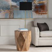 Crestview Collection Pleasant Hill Rustic Modern End Table