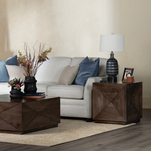 Crestview Collection Atticus Organic Modern End Table