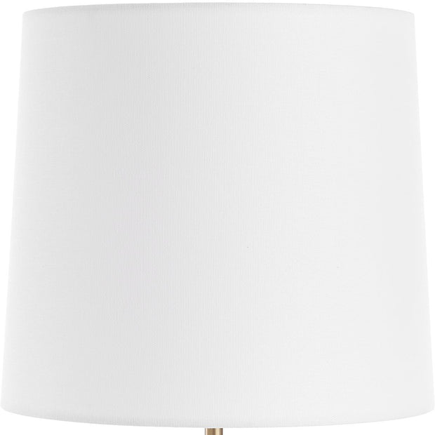 Uttermost Alistair Antique Brass with Glass Based Buffet Lamp