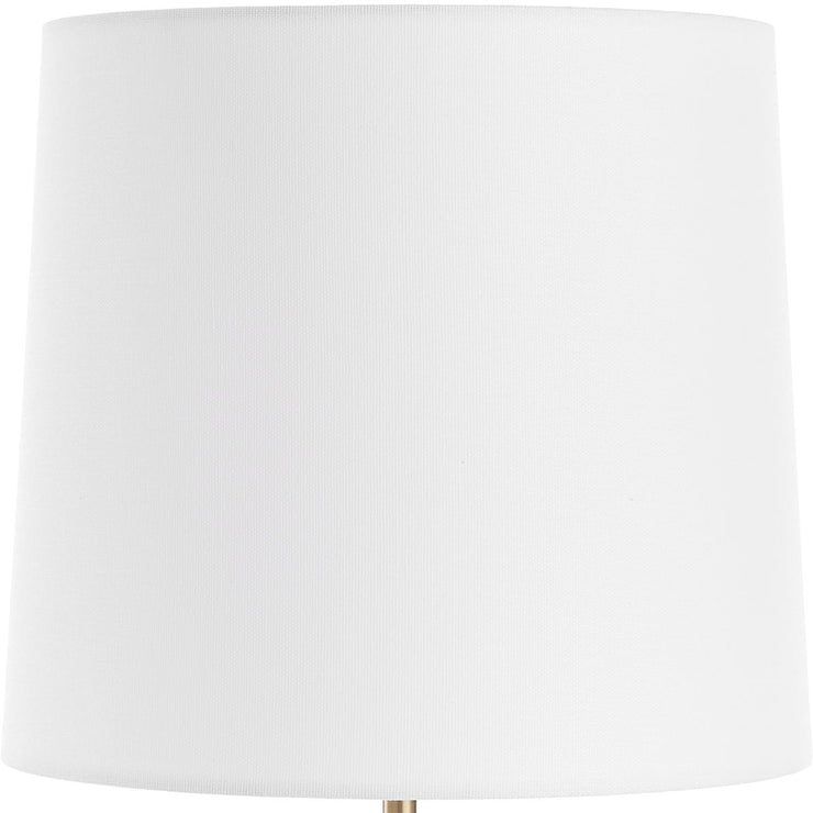 Uttermost Alistair Antique Brass with Glass Based Buffet Lamp